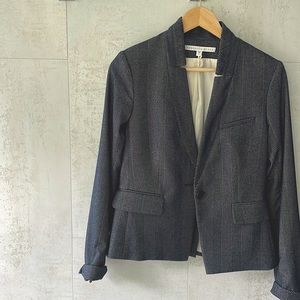 Veronica Beard tweed blazer.